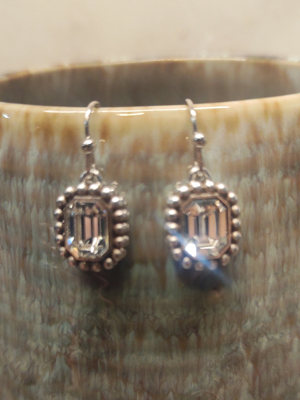 Brighton Like New! Twinkle Luxe Swarovski Crystal Dangle Earrings